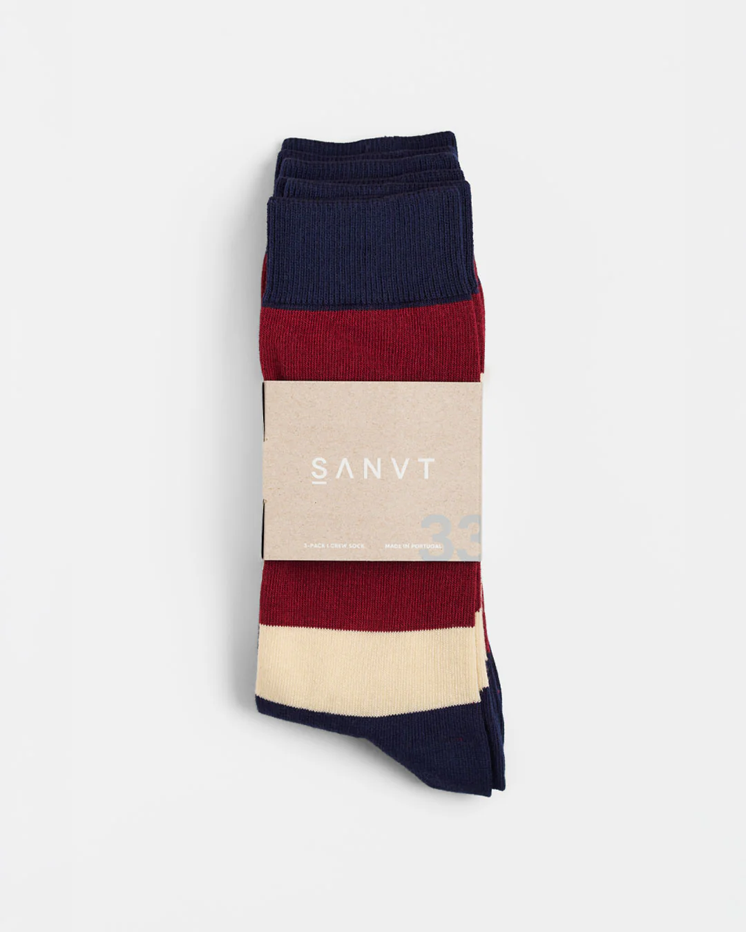 The Crew Socks (3 Pack) - Striped - Image 4